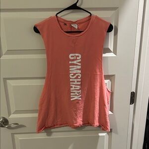 Gymshark Peach/Pink Muscle Tee for Women